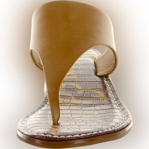 Sam Edelman Women’s Leather Thong Sandals